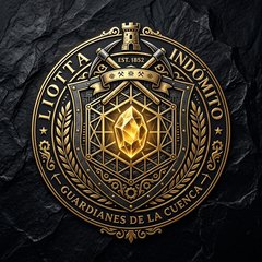 Escudo Oficial Lota Indómito