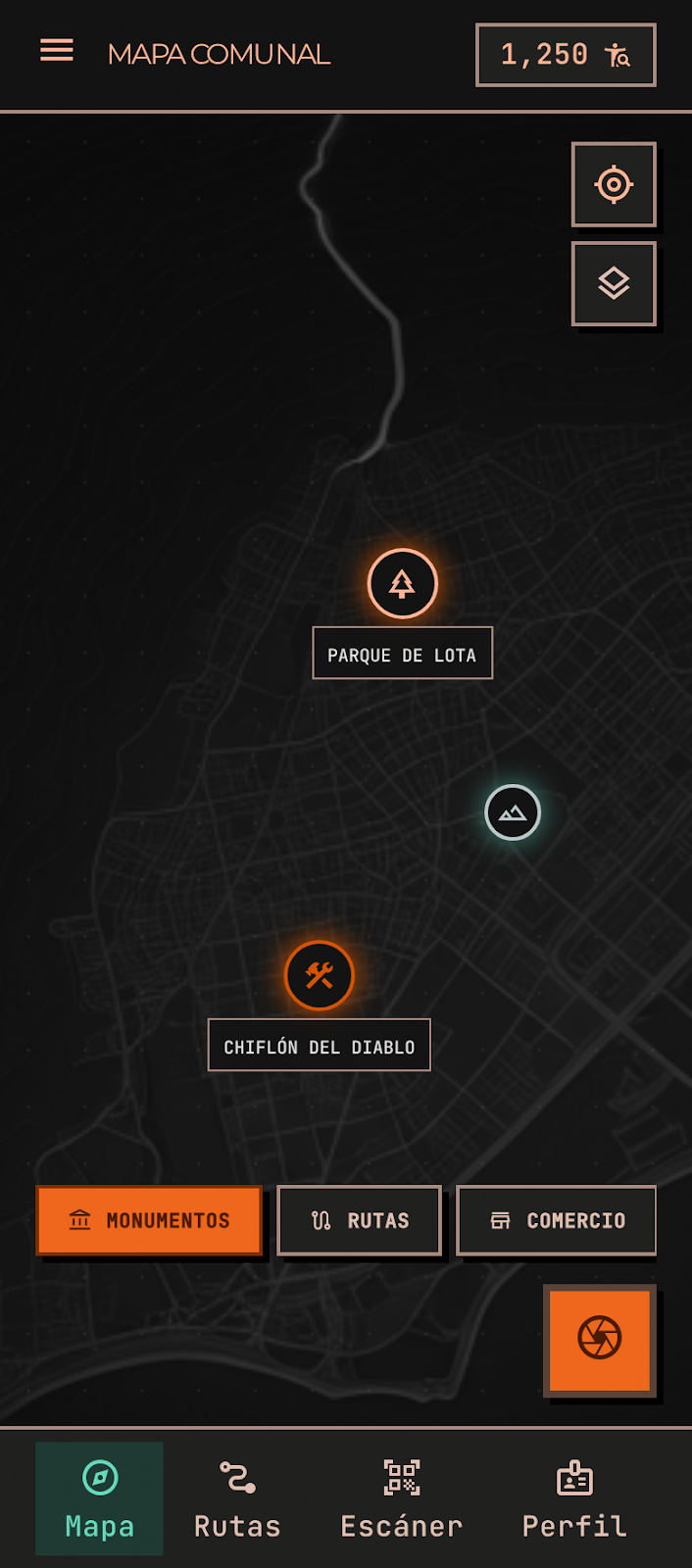 Mapa de lota iconograf a de navegaci n mejorada