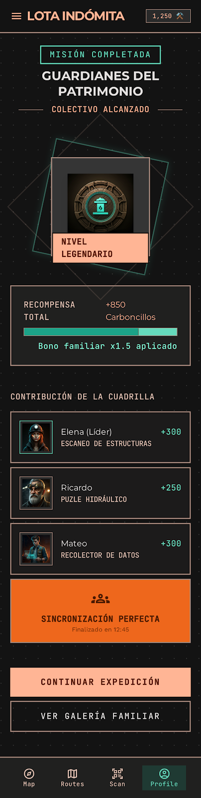 Misi n cumplida logro de familia