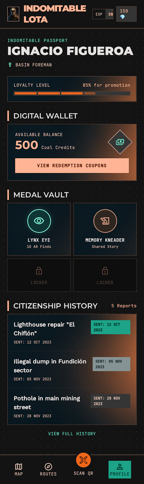 Passport language selector refinement