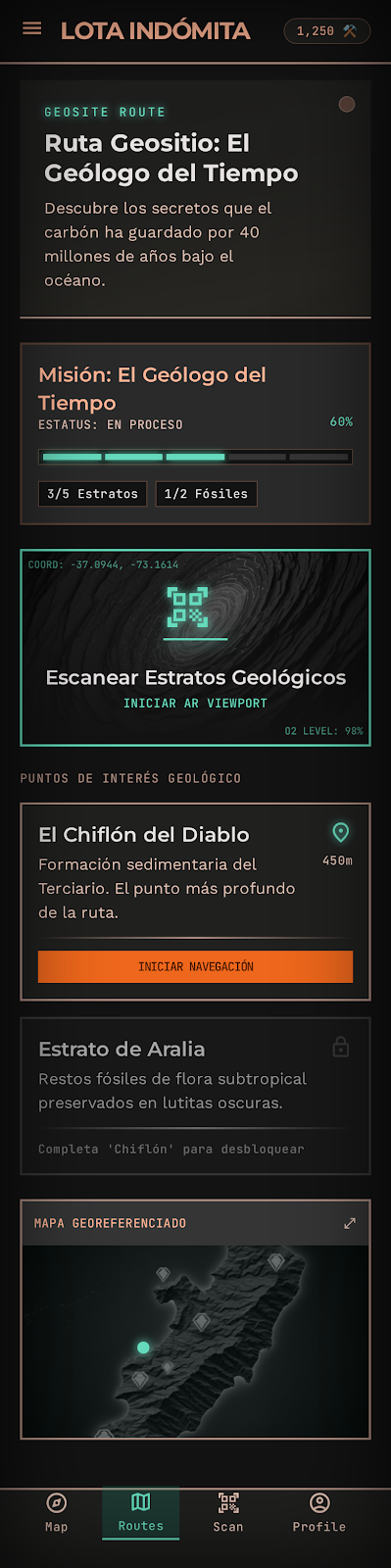 Ruta geositio el ge logo del tiempo